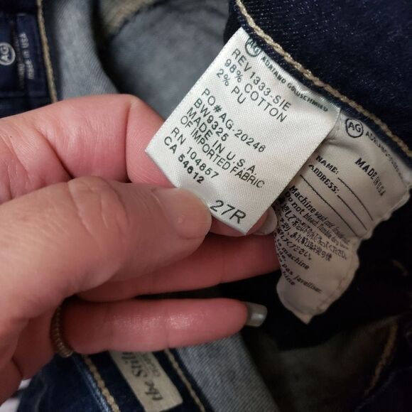 AG Adriano Goldschmied Stilt Roll Up Cigarette  Jean - Picture 6 of 11